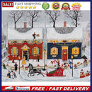 5D DIY Diamond Painting Street Full Drill Rhinestone Mosaic Art Picture for Home