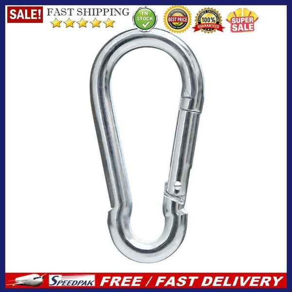 Multi-function Rock Climbing Carabiner Outdoor Camp Hiking D Shape Hook Buckl