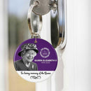 Königin Elizabeth II. Acryl-Ornament, Platin-Jubiläums-Gedenkfeier, Denkmal.