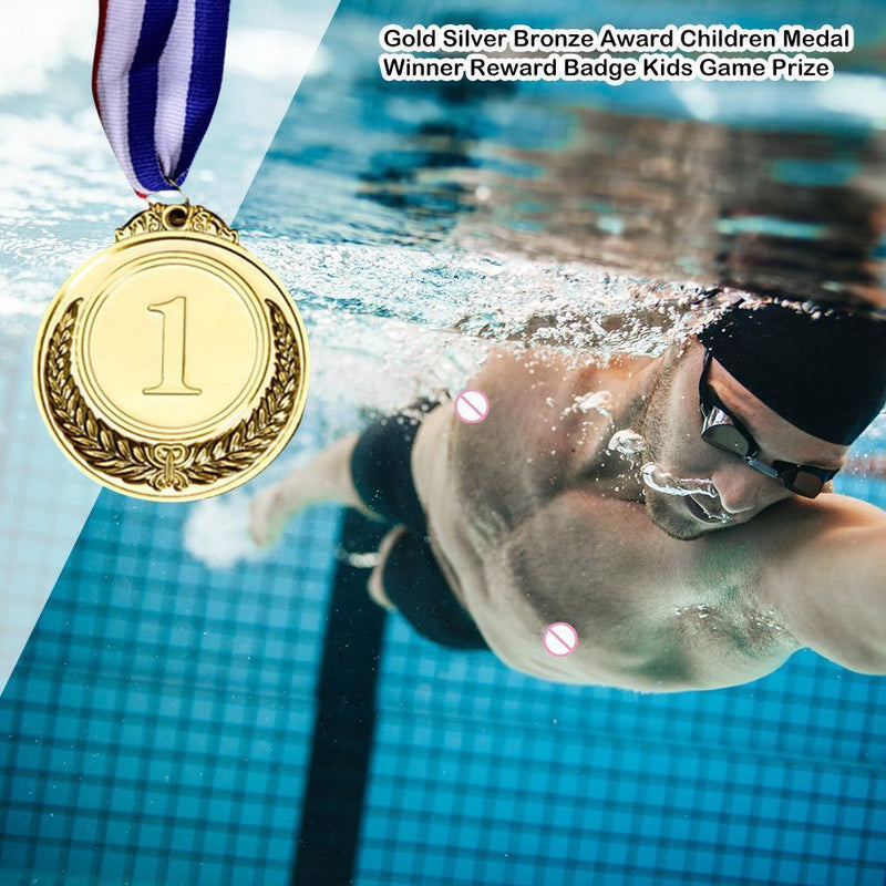 6PCS Children Award Medal Winner Reward Badge Kids Outdoor Game Prize A