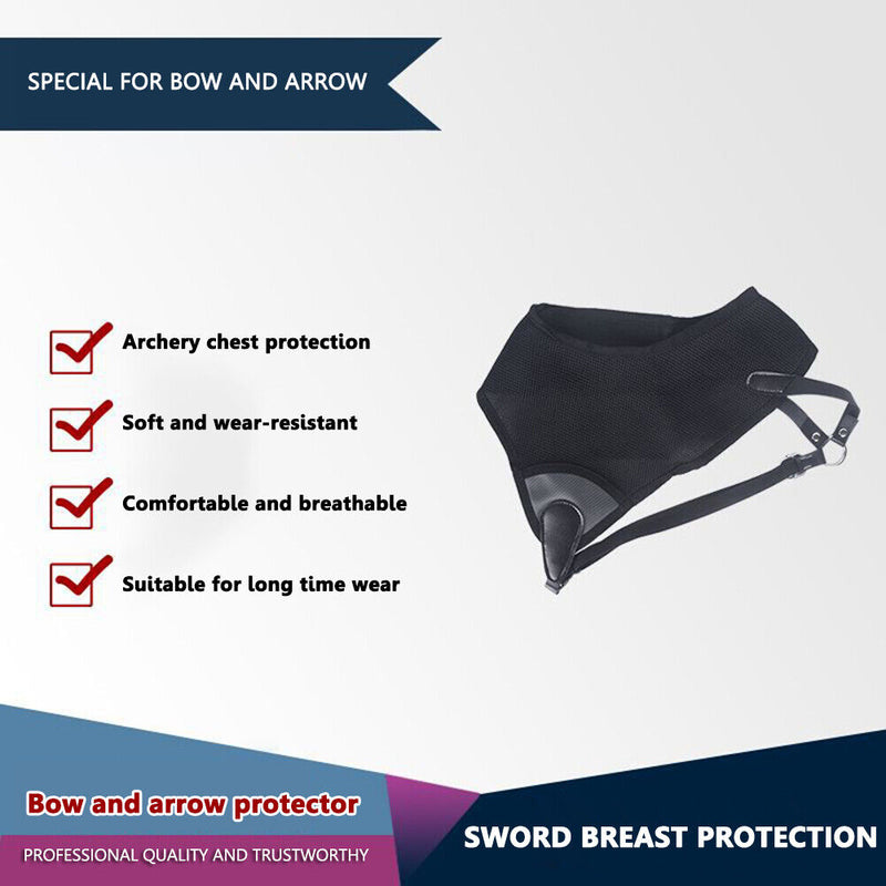 Safe Archery Chest Guard Protection for Recurve Bow Shoot Accessories