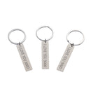 Gift Metal Lovers Present Keyfob Key Ring Car Pendant I Love You 3000 Keyring