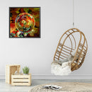 DIY Full Round Drill Diamond Painting 5D Flower Crystal Ball Poster Kit Newly
