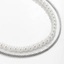 Fashion Geometric Design Punk Cuban Men's Hip Hop Chain Necklace Pendant Choker