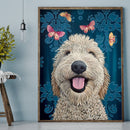 5D DIY Diamond Painting Kits Hairy Dog Full Square Drill Wall Animal Art Craf