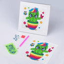 DIY Diamond Painting Full Round Crystal Drill Animal Decor for Kids (DX045)