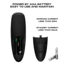 G10BTS Wireless Bluetooth-compatible Air Mouse 6-Axis Gyroscope 17 Keys Smart Re