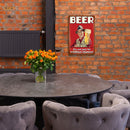 Retro Beer Metal Tin Signs Home Wall Decor Poster Nostalgia Plates Craft Plate