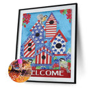 5D DIY Part Special Drill Diamond Painting Kit Flower Abstract (YXC038)