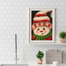 5D Diamond Painting Snowman Boy Set Full Round Mosaic Picture DIY Home Decor