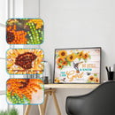5D DIY Diamond Painting Kits Plants Letter Partial Special Shape Drill Wall A
