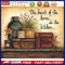 Kitchen Cooker Oil Paint by Numbers Hand Painted Frameless Picture Home Orn