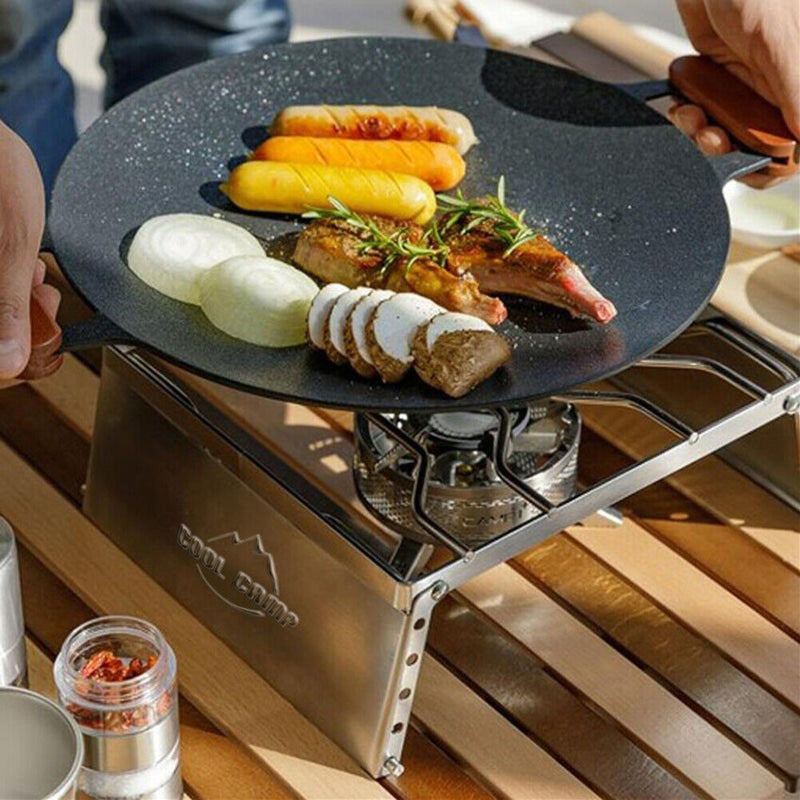 2pcs Wood Pot Holder Sleeve Anti Scalding BBQ Pan Handle Cover Protectors