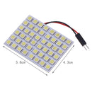 DC 12V T10 5050 48SMD LED Panel Car Interior White Light Festoon Dome Lamp Newly