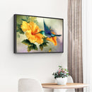 Frameless Painting By Numbers DIY Bird Honey Canvas Oil Picture Craft Decor Kit