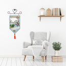 Christmas Banner Pendant 14CT Stamped DIY Cross Stitch Needlework (014)