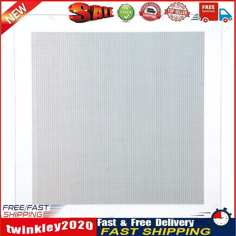 Blank Embroidery Full Round Drill Canvas DIY Diamond Painting (30x30cm) Newly