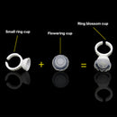 100pcs Glue Cup Premium Plastic Eyelashes Artifact Professional for Beauty