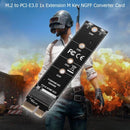 NVME Adapter Card M.2 to PCI-E3.0 1x Extension M Key NGFF Converter Card