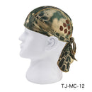 Outdoor Sport Headscarf Breathable Printed Sunscreen Cycling Cap (TJ-MC-12)