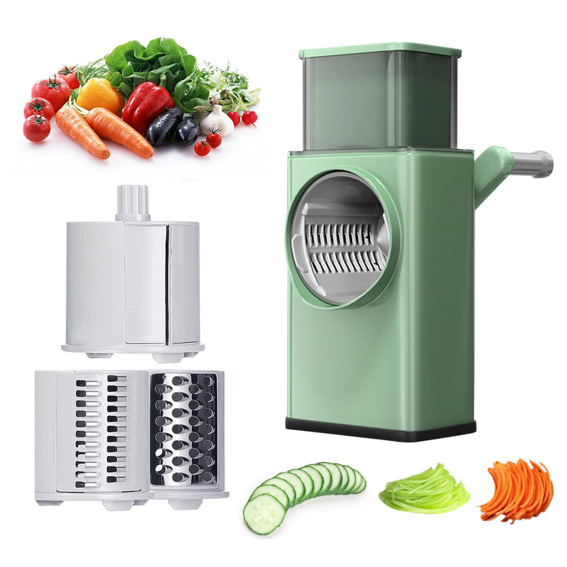Rotary Cheese Grater - Easy to Use for Nut Fruit Vegetable and Cheese