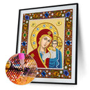5D DIY Round Drill Diamond Painting Religious Cross Stitch Kit (C) L837 Newly