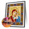 5D DIY Round Drill Diamond Painting Religious Cross Stitch Kit (C) L837 Newly