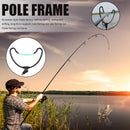 Fishing Rod Holder Pole Bracket Stand Support Outdoor Rest Carp Fishing Tackle