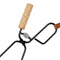 Firewood Tongs Log Grabber for Campfire Firepit Fireplace Wrought Iron Claw