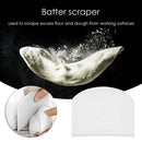Plastic Dough Scraper Cutter Pizza Smooth Cake Spatula Kitchen Baking Tools