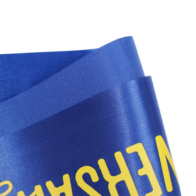 Decors Happy Anniversary Satin Sash Shoulder Strap Anniversary Celebration