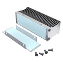 Aluminum Alloy M.2 Ssd Heat Radiator Thermal Pads Passive Computer Accessories