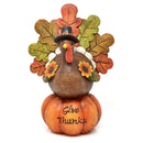 Outdoor Ornament Home Decor Pumpkin Statue Statuette Pumpkin Turkey Halloween