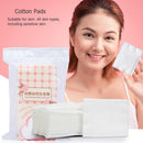 50pcs Cosmetic Cotton Pads Mild Face Nail Cleaning Wipe Makeup Skin Care Remover