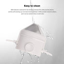 Stainless Steel Folding Coffee Filter with Brush Coffee Dripper (White) Newly