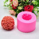 Silicone Baking Molds Rose Flower Shape Soap Chocolate Mousse Cake DIY Moulds