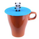 Silicone Leakproof Cup Lids Heat Resistant Reusable Sealed Cover (C)