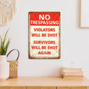 Weatherproof Retro Chic Letter Sign Iron Painting Wall Drawing (8) Newly