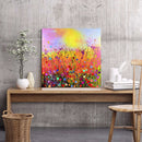 Color Flower Field Full Round Drill Drawing DIY 5D Diamond Painting Kit Craft