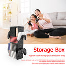 24 Games Disc Storage Tower Holder Controller Bracket for PS5/PS4/Switch Newly