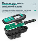 Temperature Humidity Meter Hygrometer Gauge Tester Digital Air Thermometer