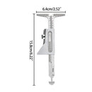 Metric Stainless Steel Test Ulnar Welding Gauge Gage Welder Inspection Gauge