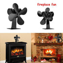 Fireplace Log Burner Thermoelectric Fuel Saving Heat Powered Wood Stove Eco Fan