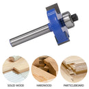 Type Slotted Machine 1/4 Shank Cutter Wood Carving T-Slot Cutter