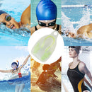 Anti-noise Waterproof Swimming Protective Earplugs + Nose Clip Kits (Green)