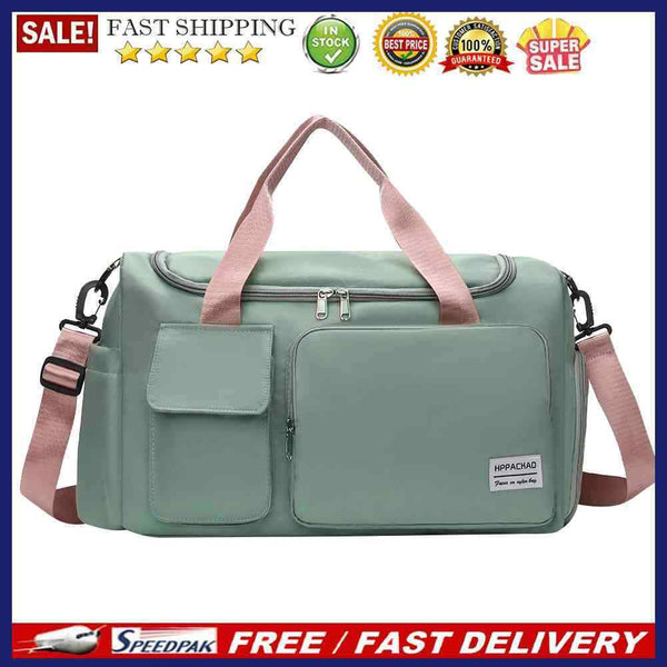 Outdoor Oxford Sports Gym Bag Women Big Capacity Fitness Travel Shoulder Handbag