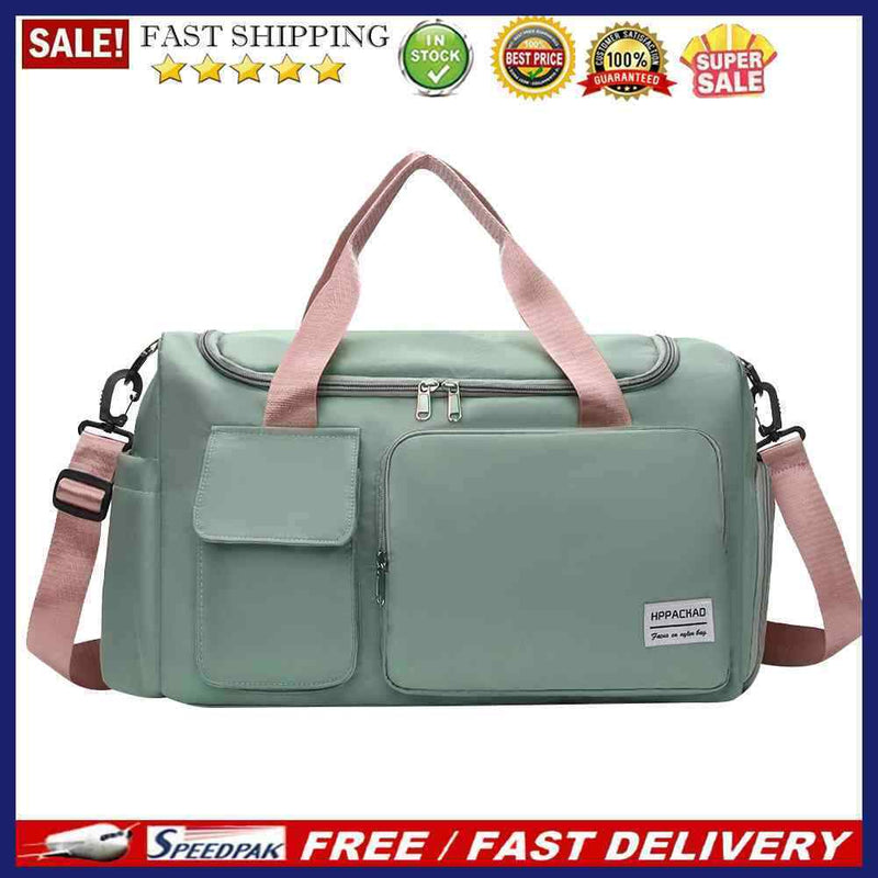 Outdoor Oxford Sports Gym Bag Women Big Capacity Fitness Travel Shoulder Handbag