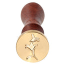 Animal Pattern Fire Painting Stamp Wax Seal for Stamping Envelope Card (F) Newly