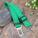 Car Pet Dog Seat Belt Puppy Safety Seatbelt Dog Harness Lead Clip (Green) Newly