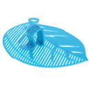 Plastic Rice Draining Sieve Vegetable Washing Drainer Filter Plate(Blue)